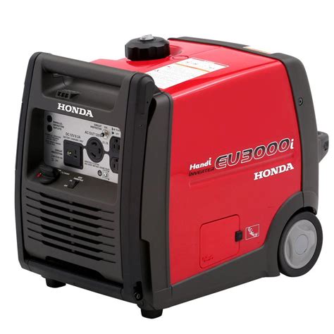 Honda Inverter Generator Quiet Equipment Gasoline Powered Wheeled ...