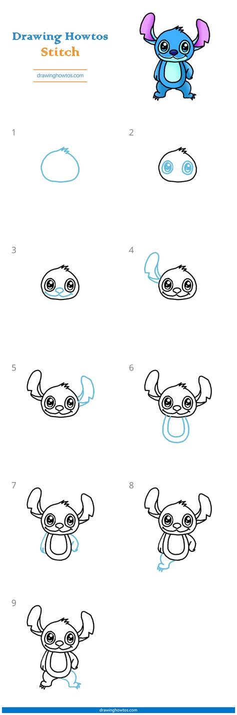 Draw Stitch Step By Step By Grayalien On Deviantart Stitch Drawing ...