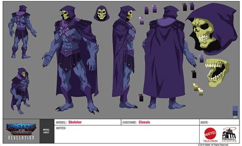 Skeletor Character Sheet MOTU Revelation by michaelxgamingph on ...