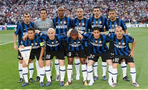 Classic Teammates: Inter Milan 2010 Champions League Final | Squadra di ...