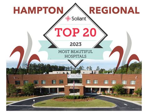 Hampton Regional Medical Center nominated for the Most Beautiful Hospitals