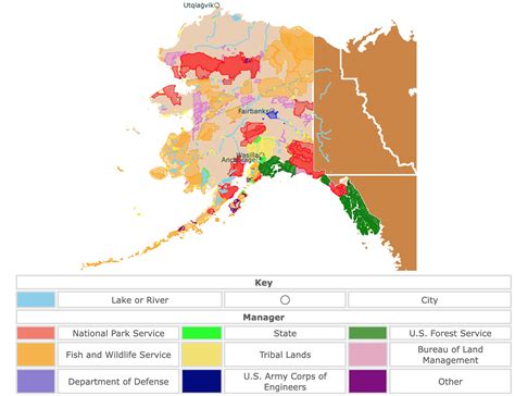 Interactive Map of Alaska's National Parks and State Parks