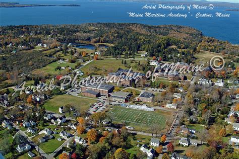 Aerial Photography of Maine