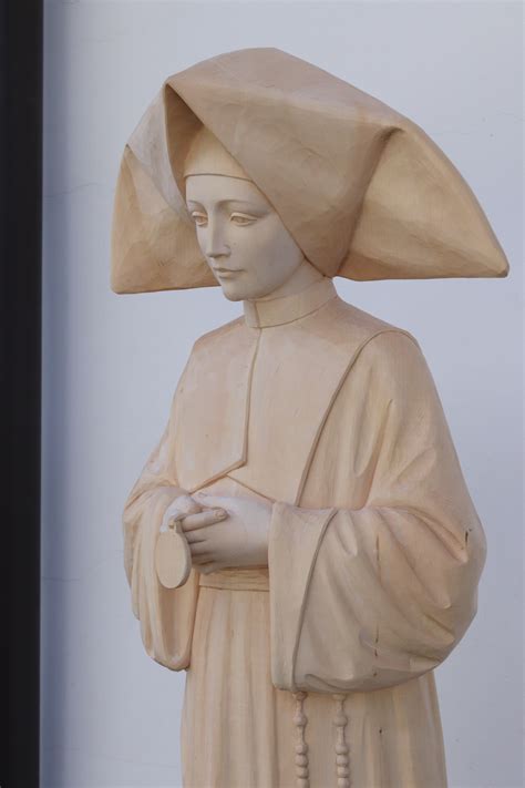 Wooden Statue of Saint Catherine Labouré - Ferdinand Stuflesser 1875