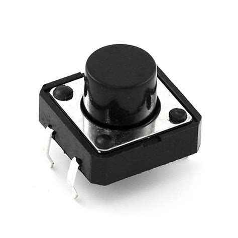 Momentary Pushbutton Switch - 12mm Square Australia - Little Bird