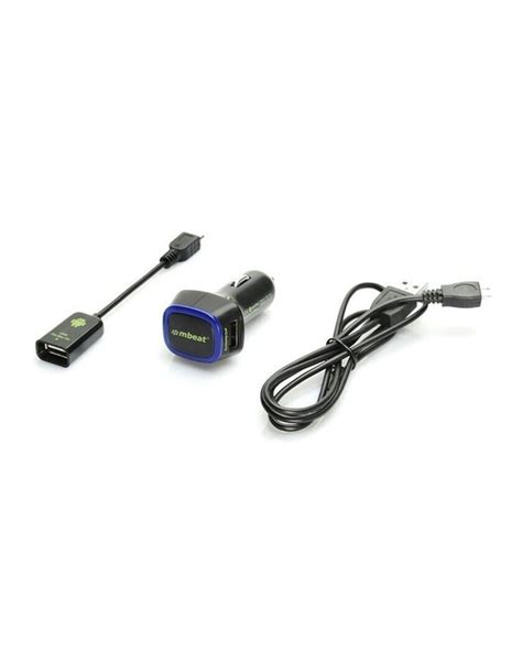 Buy Dual USB Charger with Micro USB 5-Pin To USB OTG Cable & Pay Later ...