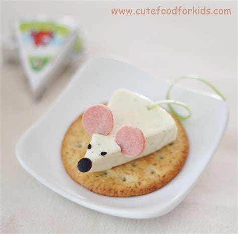 Cute Food For Kids?: Funny Party Appetizer: Cheese Mice