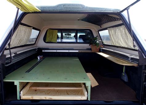 tiny truck camper | mini home in truck bed | truck canopy camper ideas ...