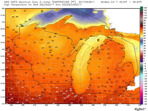 Michigan weather today: time, placement of next heavy rain - mlive.com