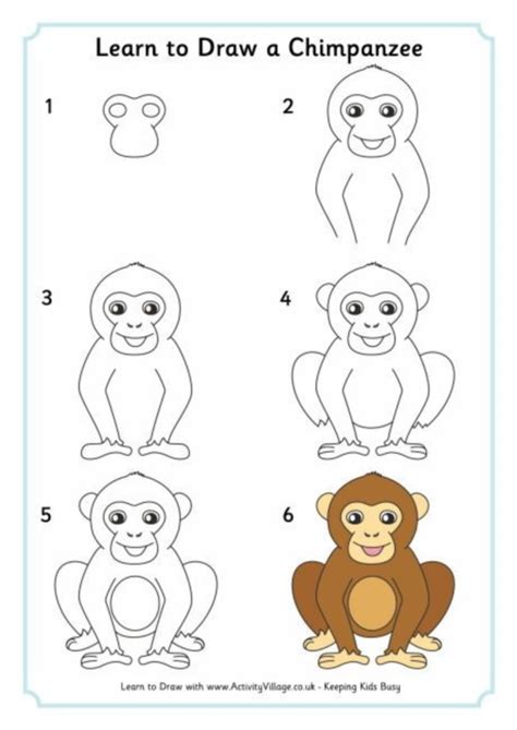 How To Draw Easy Animals Step By Step Image Guide