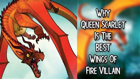 Why Queen Scarlet Is My FAVORITE Wings Of Fire Villain - YouTube