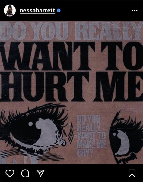 Nessa Barrett – do you really want to hurt me? Lyrics | Genius Lyrics