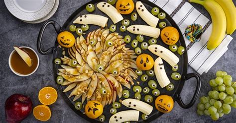 Spooky Halloween Fruit Platter