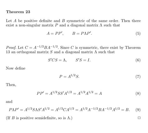 linear algebra - Getting The Inverse Of A Positive Definite Matrix By ...