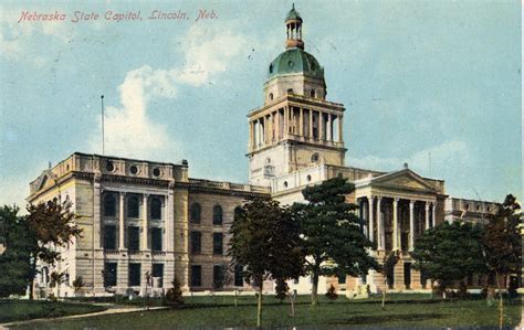 Throwback Thursday: Old Nebraska State Capitol Building, circa 1909 ...