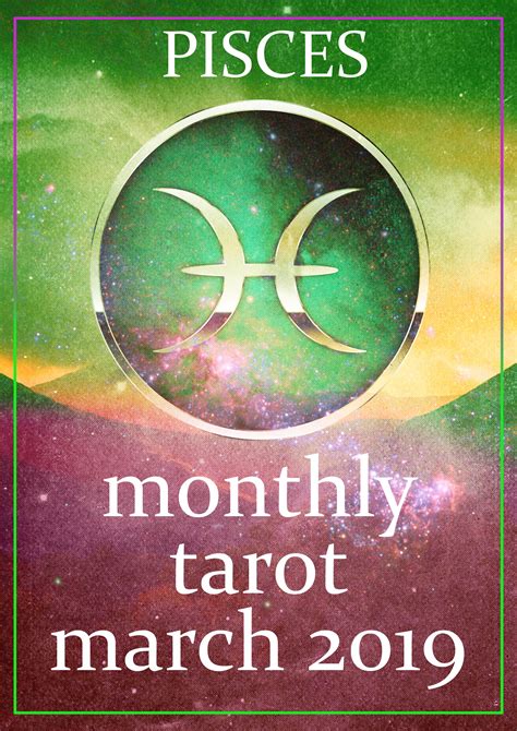 Pisces Monthly Tarot March 2019 | Tarot, Pisces, Astrology