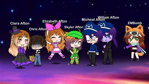 Gacha Life Fnaf Afton Family