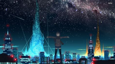 Anime Cityscape Wallpapers - Top Free Anime Cityscape Backgrounds ...