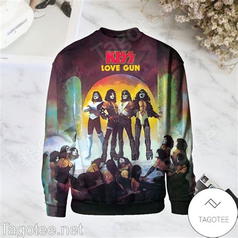 Kiss Love Gun Album Cover Long Sleeve Shirt - Tagotee