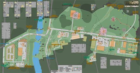 Escape From Tarkov Customs Map Campus Map | Images and Photos finder