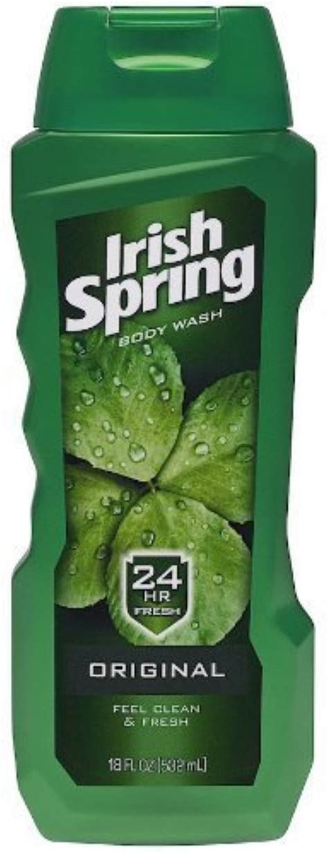 Irish Spring Body Wash, Original, 18 oz (Pack of 2) - Walmart.com ...