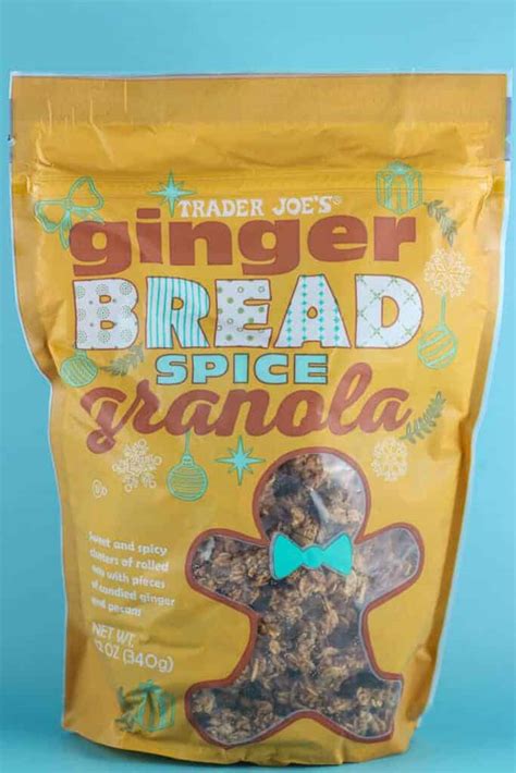 Trader Joe's Gingerbread Spice Granola - BecomeBetty.com