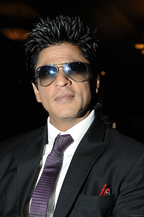 Shahrukh Khan Short Spiky Hairstyle