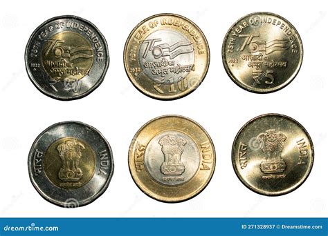 Indian Currency Coins New Series 75 Years of Independence of India ...