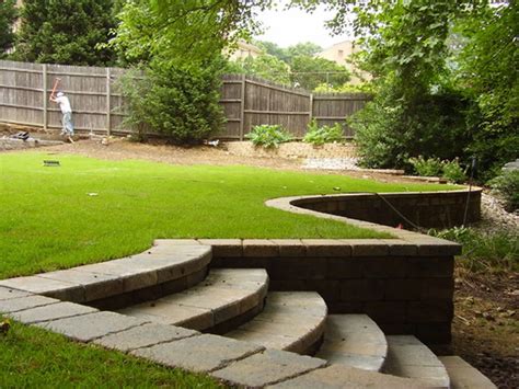 Innovative Retaining Wall Ideas For Sloped Backyard within The Most ...