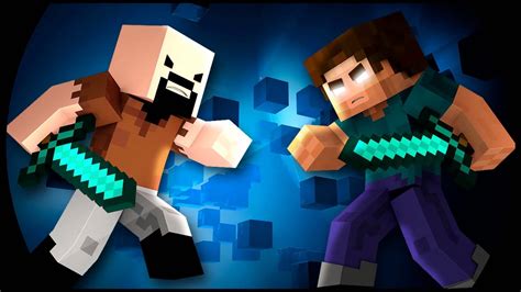 Steve vs Herobrine Wallpapers on WallpaperDog