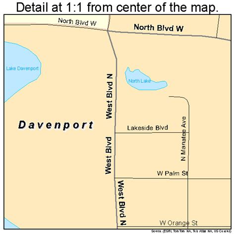 Davenport Florida Street Map 1216450