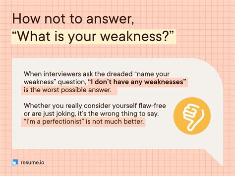 How to Describe Your Strengths & Weaknesses During a Job Search · Resume.io