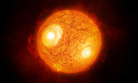 Artist’s impression of the red supergiant star Antares | ESO