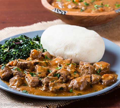 Classic Kenyan Beef Stew and Ugali - Pika Chakula | Kenyan beef stew ...