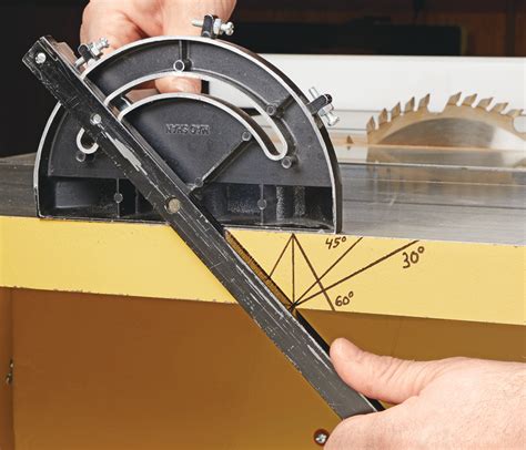 Easy Miter Gauge Setup | Woodsmith