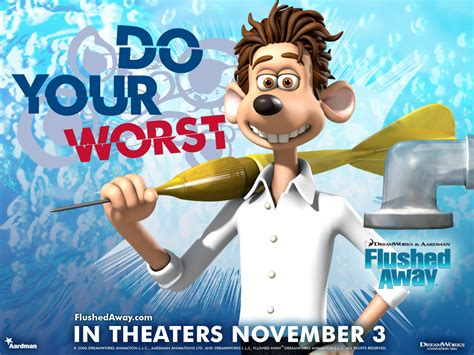 Download Movie Flushed Away Wallpaper