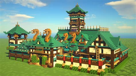 How to Build a JAPANESE CASTLE / FORTRESS in Minecraft!! - YouTube