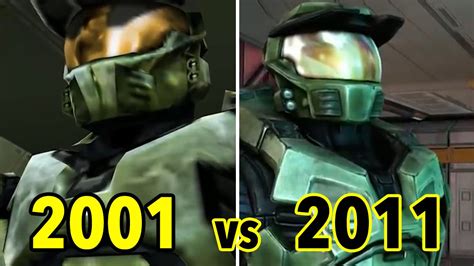 Halo Combat Evolved - Original vs Remaster 2001-2011 | Combat evolved ...