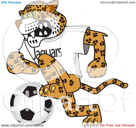 Royalty-Free (RF) Clipart Illustration of a Jaguar Character School ...