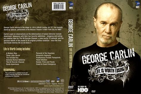 George Carlin - Life Is Worth Losing - TV DVD Scanned Covers ...