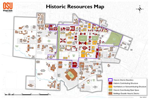 Oregon University Campus Map