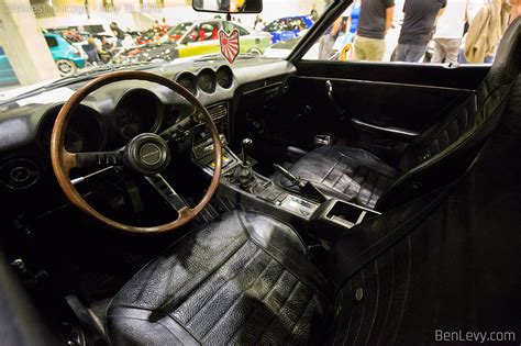 Interior of 1972 Datsun 240Z - BenLevy.com