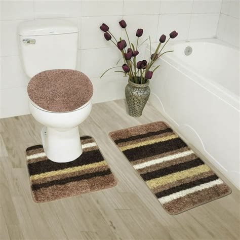 Walmart Bathroom Rugs Brown : Memory Foam Plush Bath Runner Rug ...