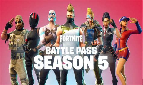 Fortnite Season 5: New battle pass skins and leaks following new map ...