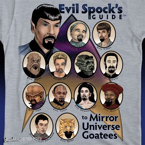 Score Evil Spock's Guide to Mirror Universe Goatees by Jeremy_S on ...