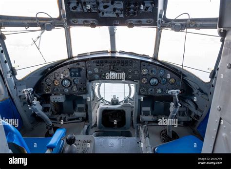 Tupolev TU-16 Cockpit Interior Stock Photo - Alamy