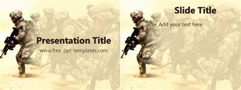 Military Powerpoint Template | Military powerpoint, Powerpoint ...