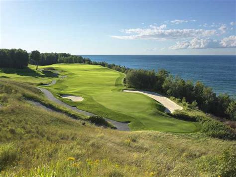 The Preserve/Links at Bay Harbor Golf Club in Bay Harbor, Michigan, USA ...