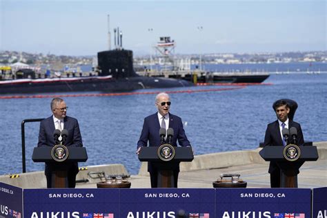 Biden announces nuclear-powered submarines for Australia - The Garden ...