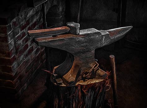 Blacksmith's Anvil Photograph by Jim Painter - Pixels